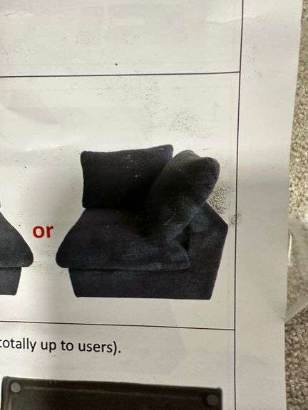 Square Arm 1-Piece Linen Modular Corner Sectional Sofa Corner Piece