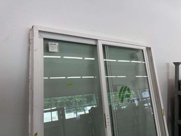 Patio Slider Vinyl Frame Door 71"x79 1/2"