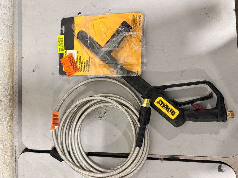DeWalt Spray Gun + Pressure Washer Lines