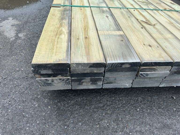 Pressure Treated Decking 5/4"x6"x8'