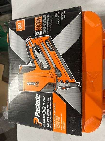 Paslode Cordless Pro 30 degree framing nailer