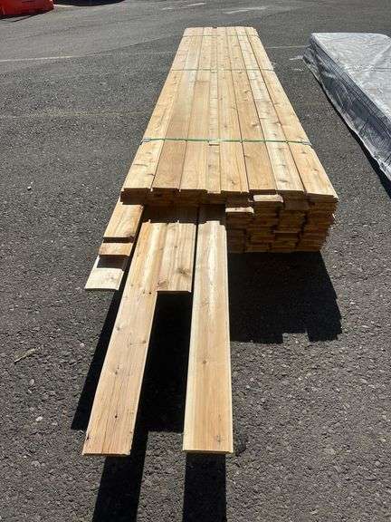 Western Red Cedar T&G Siding 1"x6"x16' and 1"x6"x20'