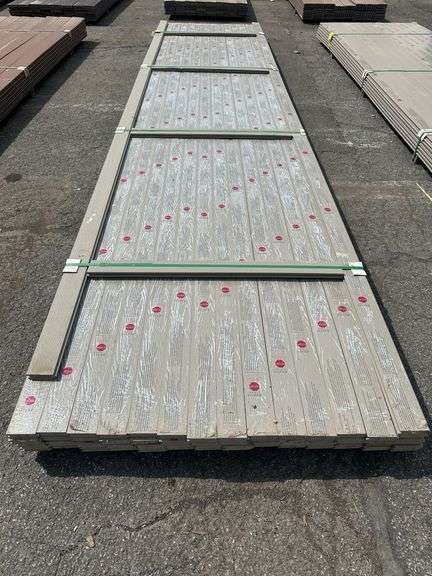 Heritage Battleship Gray T&G Composite Decking 1"x4"x16'