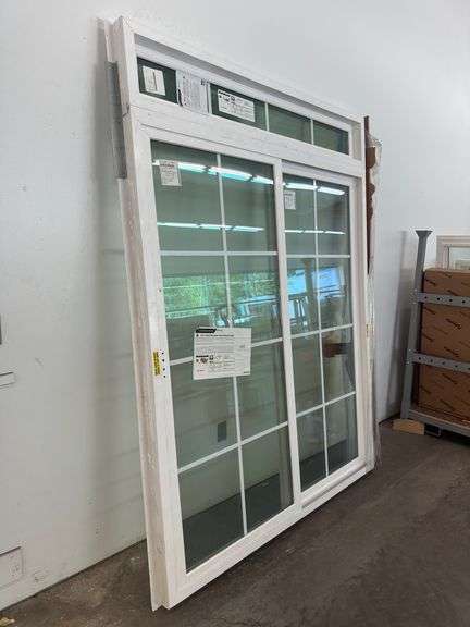 Patio Slider Vinyl Frame Door  71 1/2"x95 1/2"