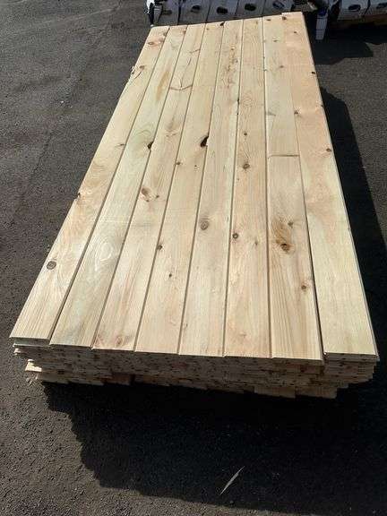 White Pine T&G Paneling 1"x6"x8'