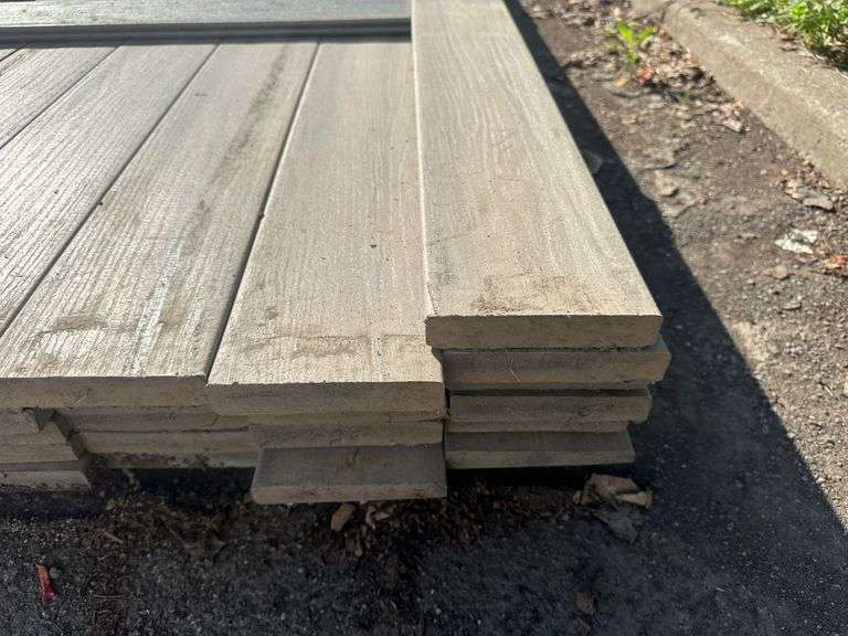 Grey Composite Decking 1"x6"x20'