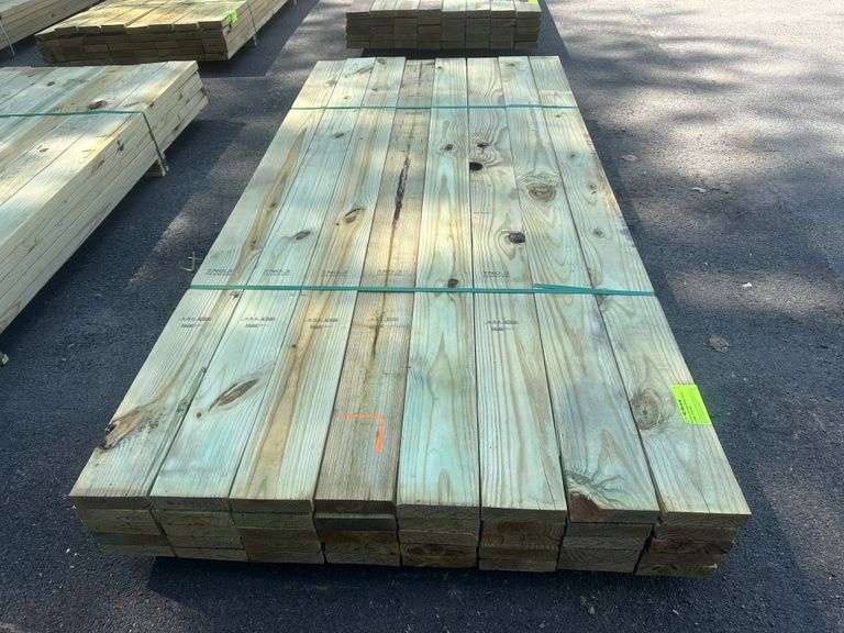 Pressure Treated Dimensional Lumber 2"x6"x8'