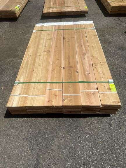 Western Red Cedar Bevel Lap Siding 11/16"x8"x6'
