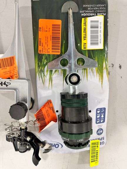 Assorted Sprinklers + Sprinkler Lines