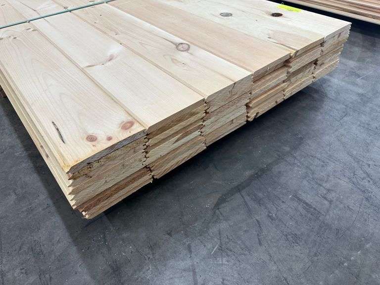 White Pine T&G WP4 Smooth Face Paneling 1"x8"x14'