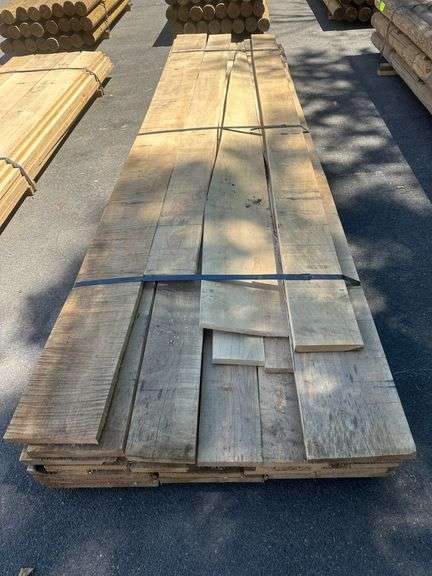 Soft Maple Rough Cut Hard Wood Lumber 1"xRWxRL (Longest Board is 10')