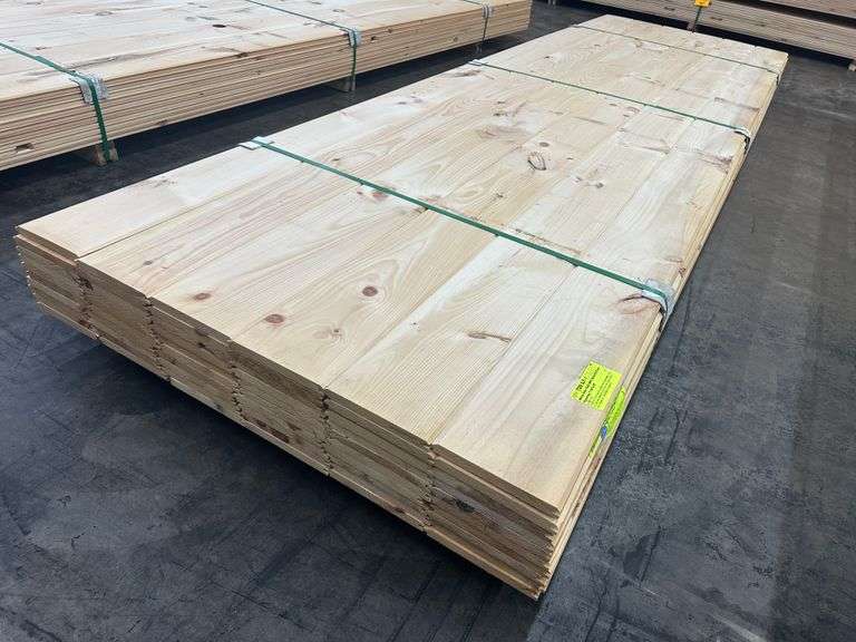 White Pine T&G WP4 Smooth Face Paneling 1"x8"x12'
