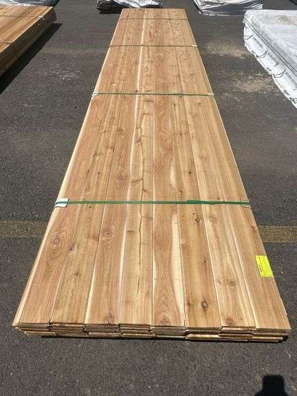 Western Red Cedar T&G Paneling 1"x6"x16'