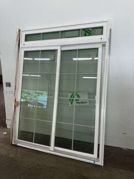 Patio Slider Vinyl Frame Door  71 1/2"x95 1/2"