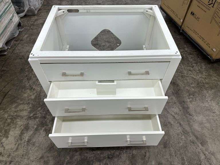White, Manhattan, 30" Vanity