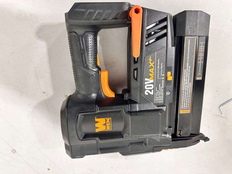 WEN 20V Max 18-Gauge Cordless Brad Nailer