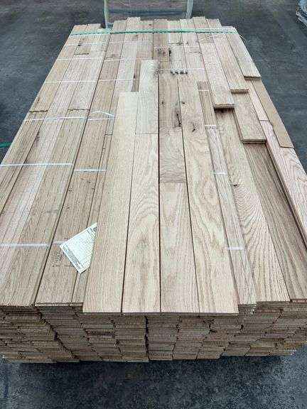 Red Oak Unfinished Hardwood Flooring 3/4"x3 1/4"