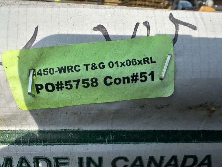 Western Red Cedar T&G 1"x6"x14'
