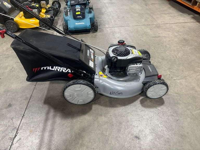 21 in. 140 cc Briggs and Stratton Walk Behind Gas Push Lawn Mower
