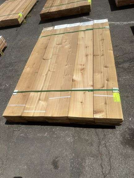 Western Red Cedar Bevel Lap Siding 3/4"x10"x6'