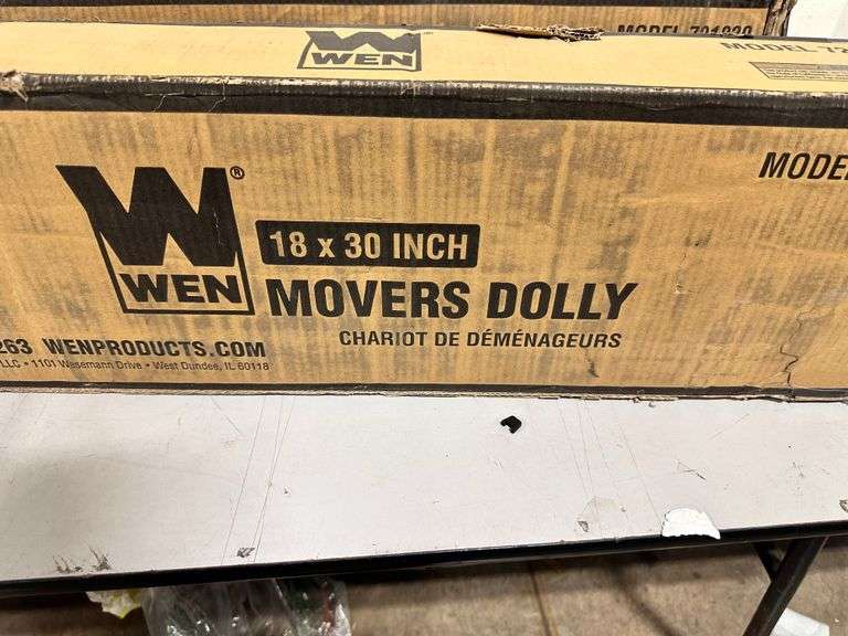 WEN 18x30 inch Movers Dolly (2 Pack)