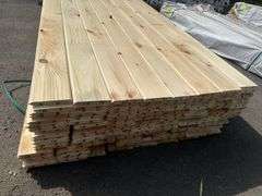 White Pine T&G Paneling 1"x6"x8'