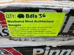 Weathered Wood Architectural Shingles