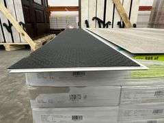 Field Gray Luxury Vinyl Plank Flooring 5mmx7"x48"