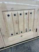 Exterior Castle Knotty Alder With Speakeasy Door 1-3-1 LH