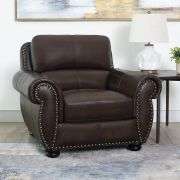 Abbyson Austin Leather Loveseat