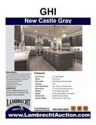 Newcastle Gray Kitchen Cabinet Set 12'x15'
