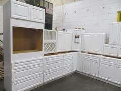 Newport White Kitchen Cabinet Set 10'x14'x10'