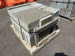 Natural Cleft Pattern Blue Stone, Full Color, 12" x 24 x 2" 1/2 - 3" Assorted Thickness