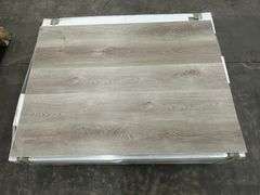 Field Gray Luxury Vinyl Plank Flooring 5mmx7"x48"