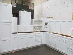 Arcadia White Kitchen Cabinet Set 12'x15'