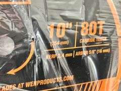 WEN Wood Cutting Blade 10" 80T