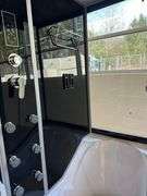 Black Luxury Shower/Tub 32"x60" LHD Jetted, With Many Accessories
