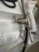 Satin Nickel Pull-Down Kitchen Faucet
