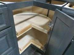 Newcastle Gray Kitchen Cabinet Set 12'x15'