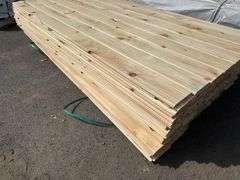 White Pine T&G Paneling 1"x6"x8'