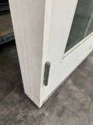 White Exterior 15 Lite Double Patio Door 72"x80"