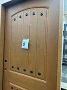 Medium Walnut, Ext Fiberglass, 200PP Plank Panel W/Clavos, 36"x80" RH