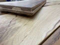 Natural Hickory Low Gloss 3/4"x4"xRL Prefinished Hardwood Flooring
