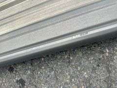 Dull Galvanized Metal Panel 3'x16'