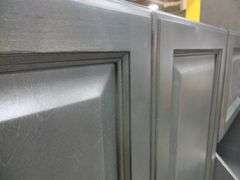 Newcastle Gray Kitchen Cabinet Set 12'x15'