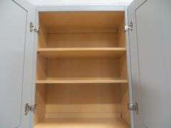 Assembled Stone Harbor Gray Kitchen Cabinet Set 10'x14'x10'