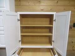 Newport White Kitchen Cabinet Set 12'x12'