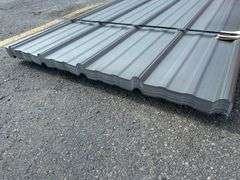 Dull Galvanized Metal Panel 3'x12'