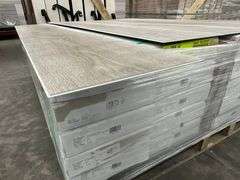 Field Gray Luxury Vinyl Plank Flooring 5mmx7"x48"