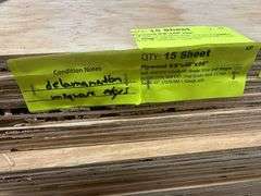 Plywood 5/8"x48"x96"